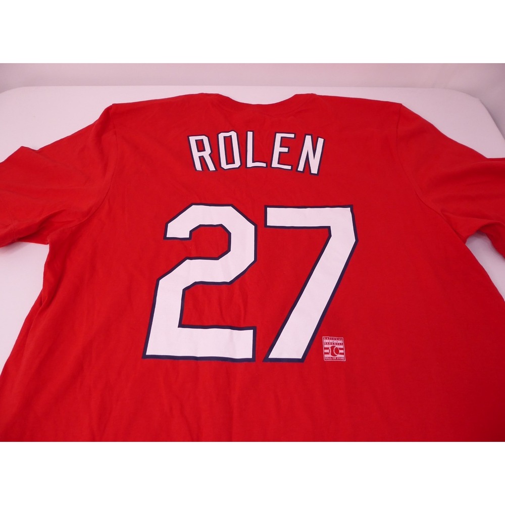 The Nike Tee MLB St. Louis Cardinals #27 Scott Rolen Red Medium TShirt - Picture 5 of 5